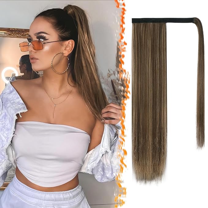 Chocolate Brown with Highlights