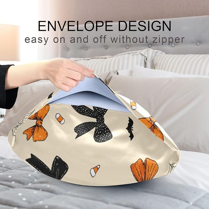 Cute Halloween Bows Beige