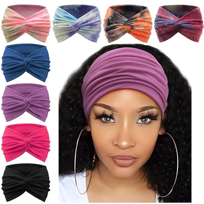 8 PCS: Solid Color + Tie-dye B