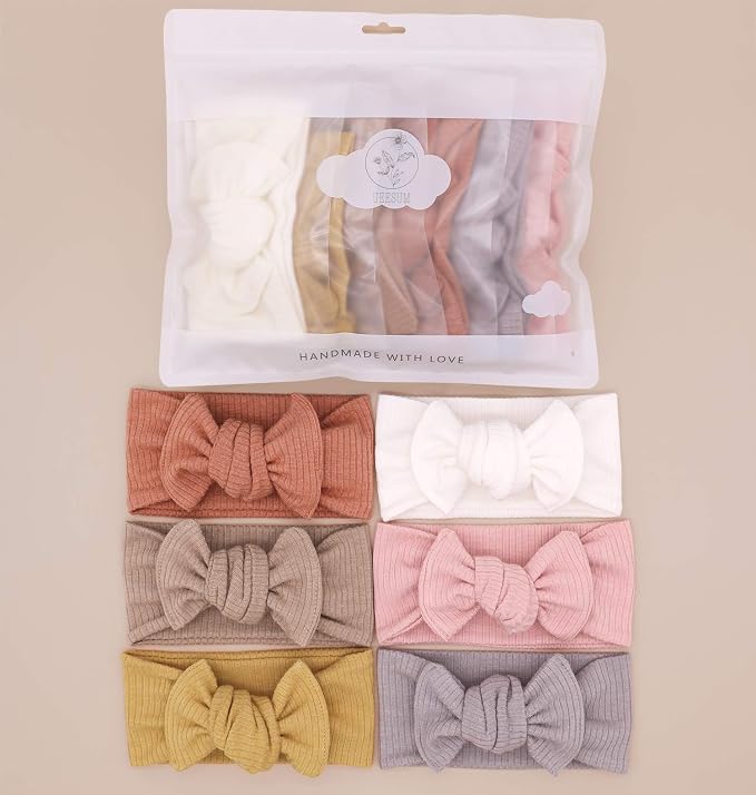 Rib Knit Tie-on Headwrap