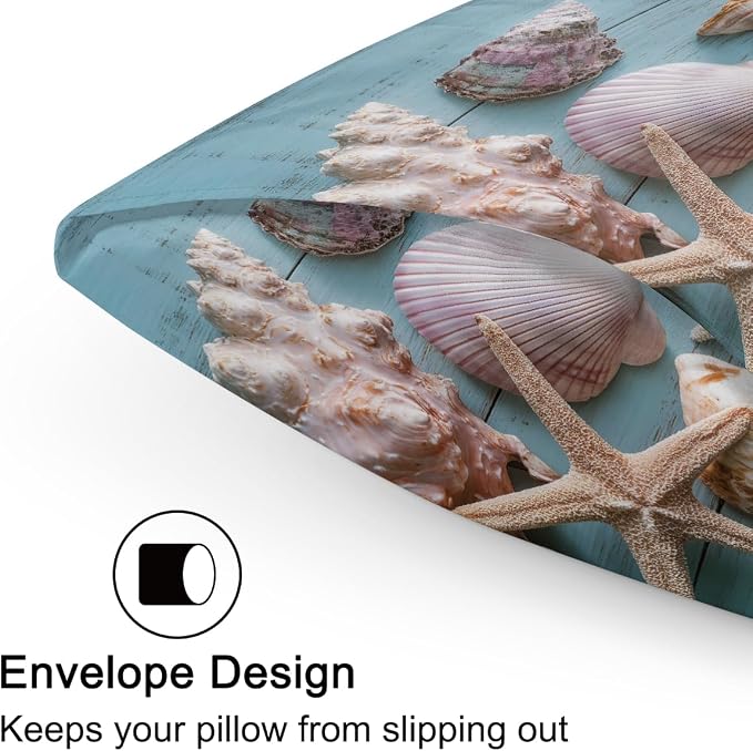 Seashells Starfish Wooden