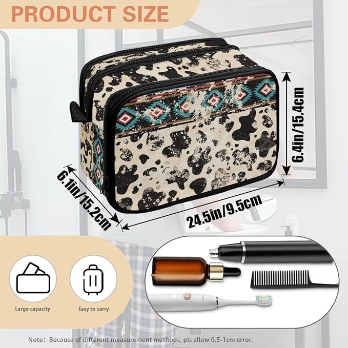 Retro Cow Print