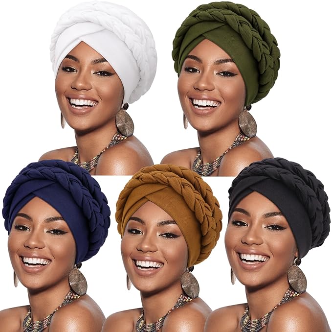 5 Pcs: Black/White/Olive Green/Navy Blue/Mustard Brown