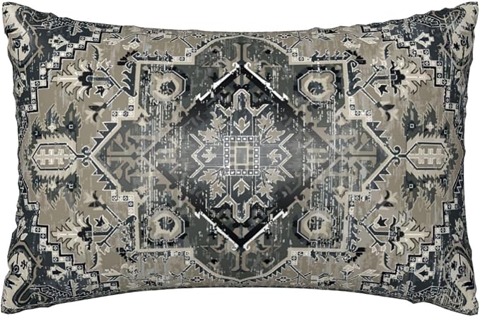 Vintage Boho Black Carpet