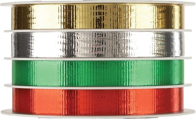 Red/Green/White/Metallic Gold/Silver