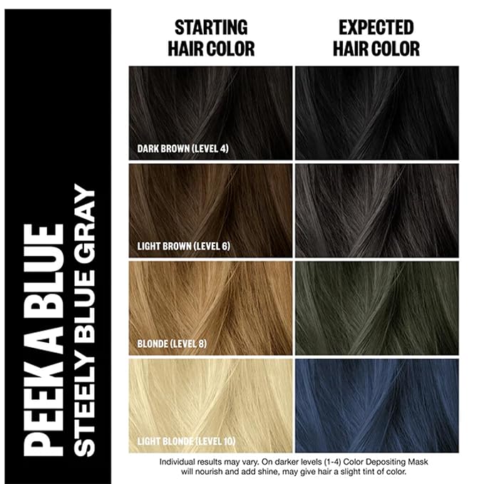 Peek A Blue (Steely Blue Gray)