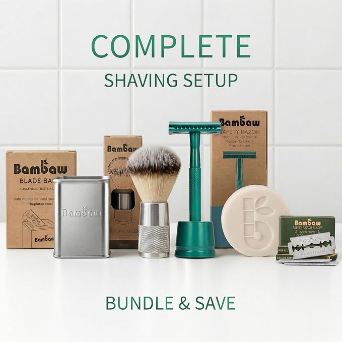 Sea Green Razor with Stand