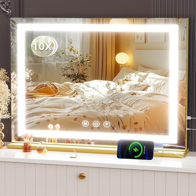 Square Gold Led