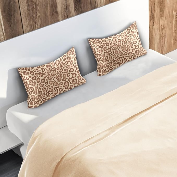 Light Brown Leopard Print