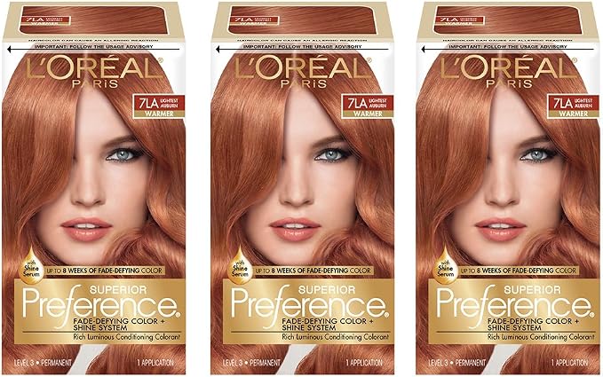 7la Lightest Auburn