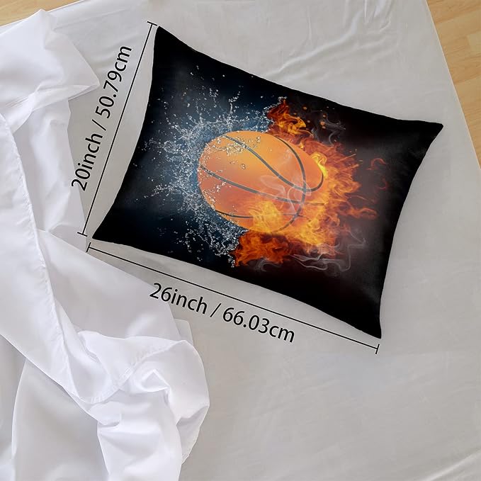 A03:fire Basketball Black