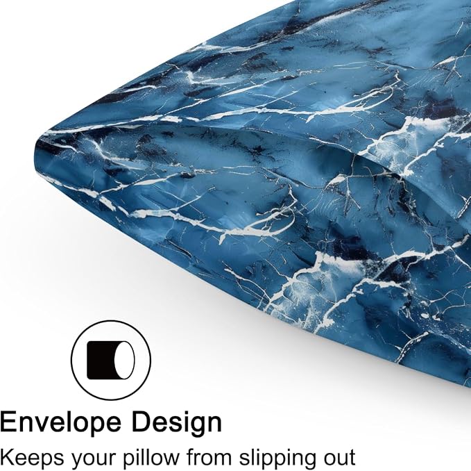 Blue Marble Pattern