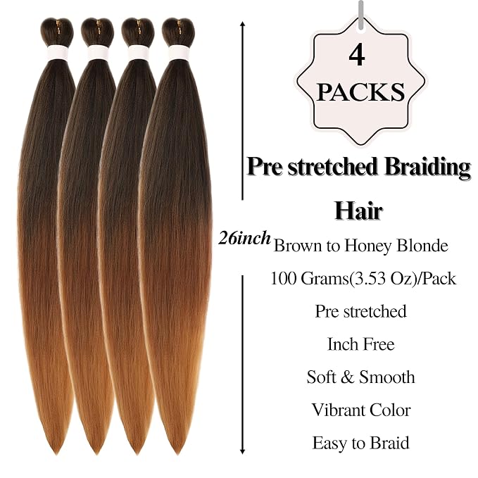B - Medium - Brown to Honey Blonde - N1B/30/27#