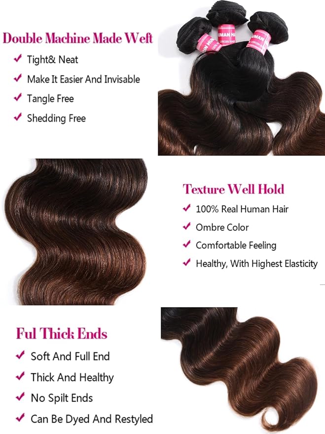 Ombre Chestnut Brown
