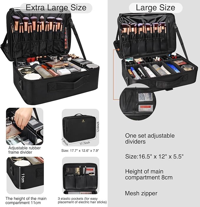plastic dividers black