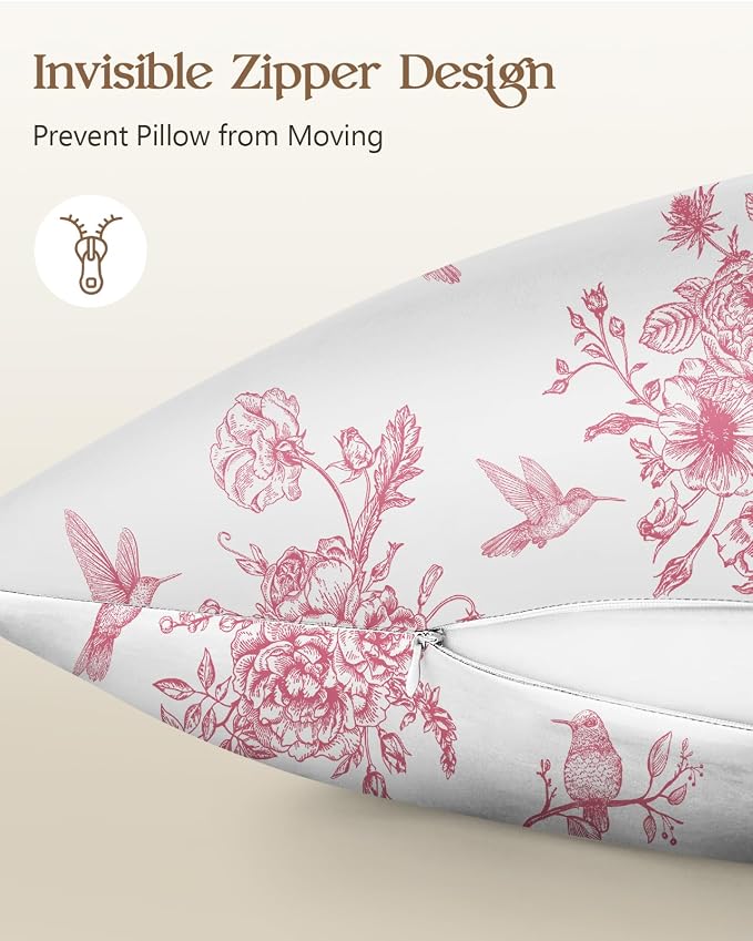 Line Flower Bird