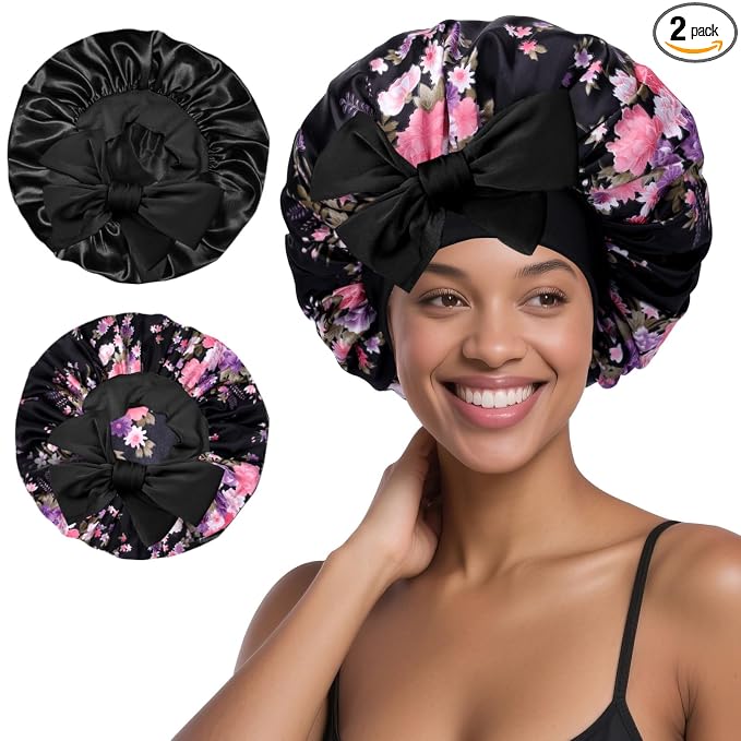 Black + Black Flower Pattern