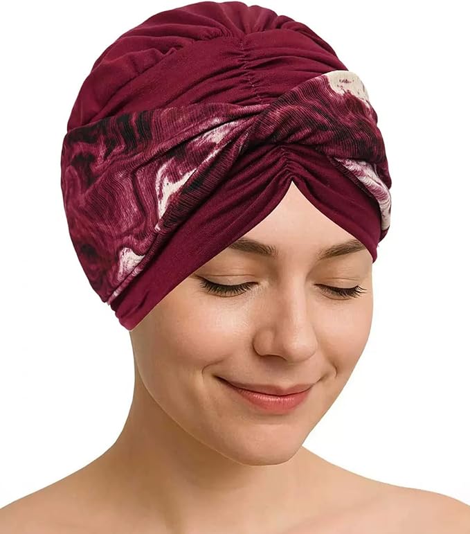 Burgundy Tie Dye