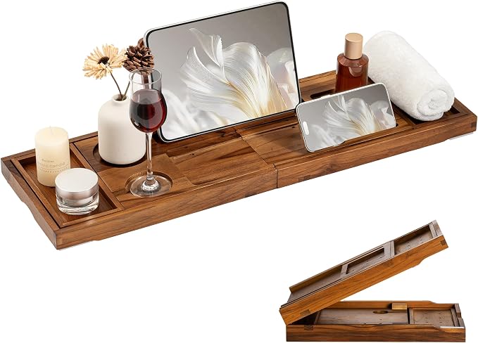 Light Walnut - Solid Teak Wood