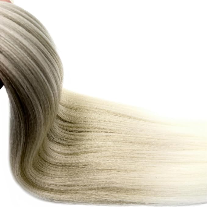 Ash Blonde Ombre Braiding Hair