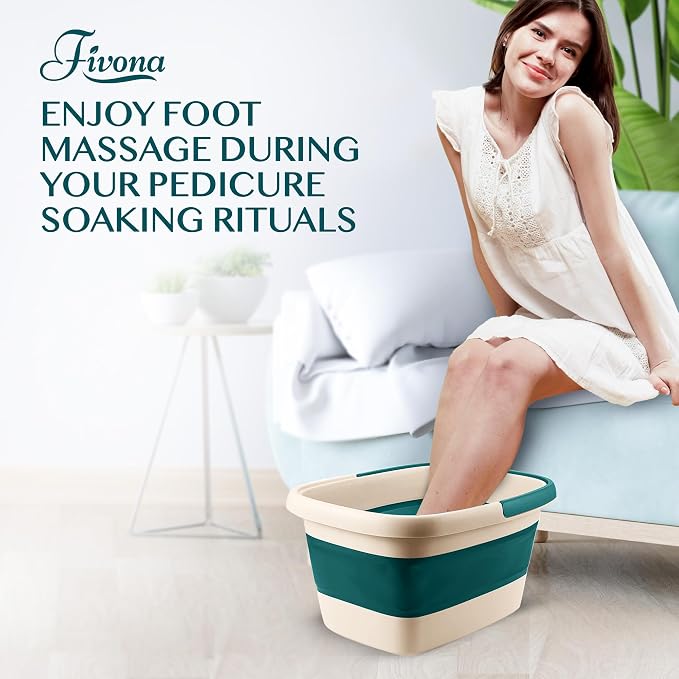 Green Foot Bath Basin