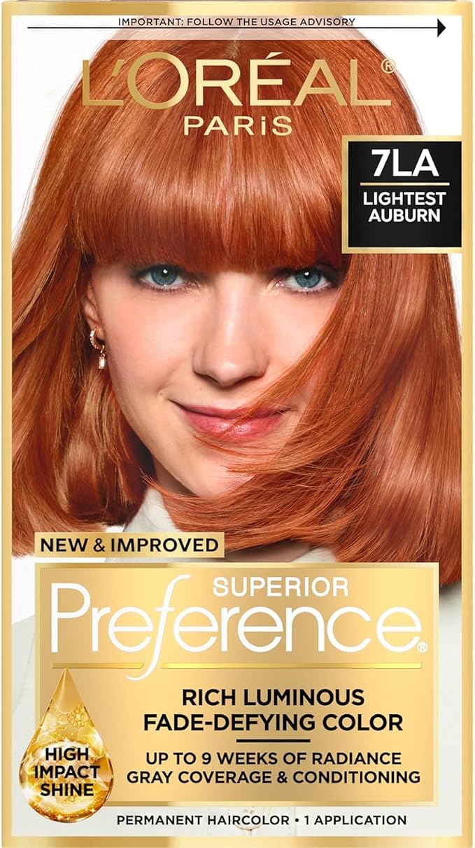 7A Lightest Auburn
