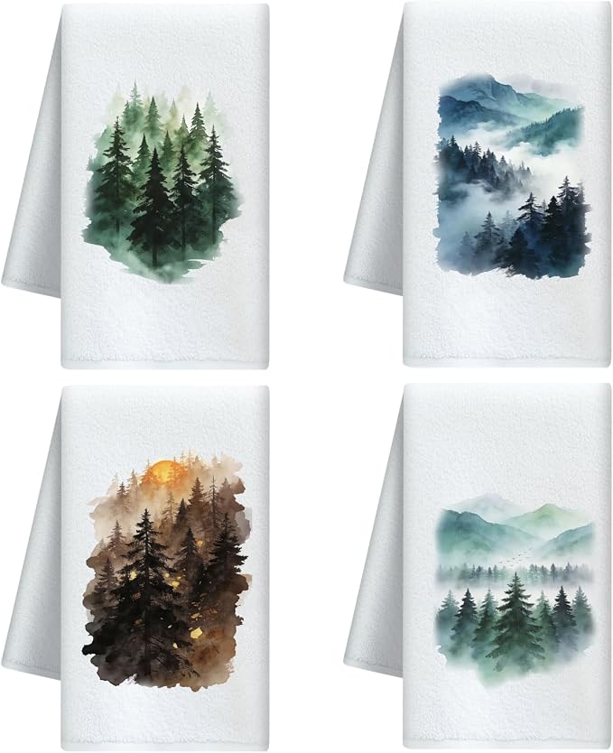 Watercolor Forest