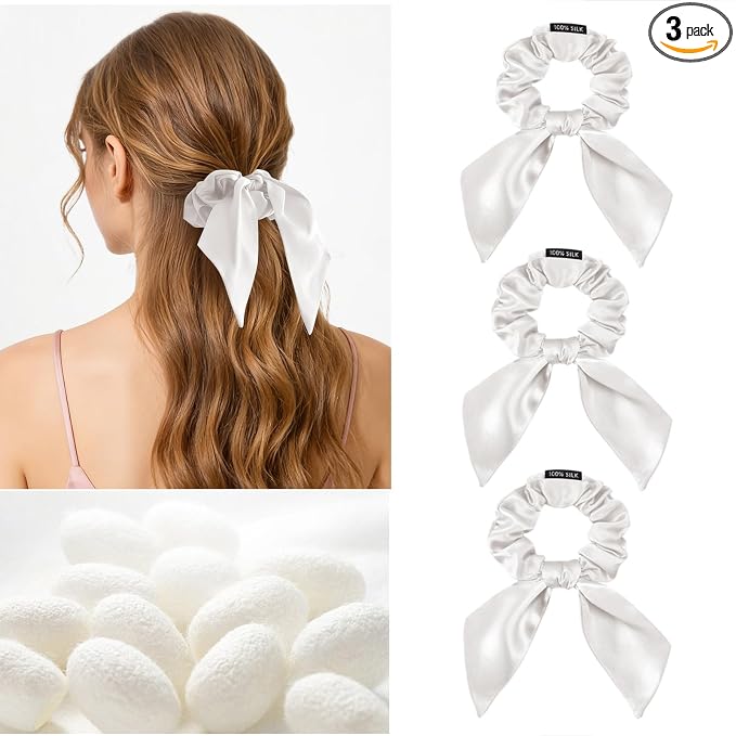 Medium(3pcs)-Pearl White