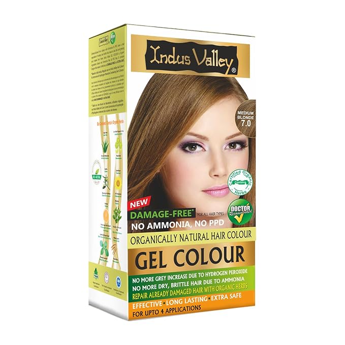 Gel Hair Color_Medium Blonde