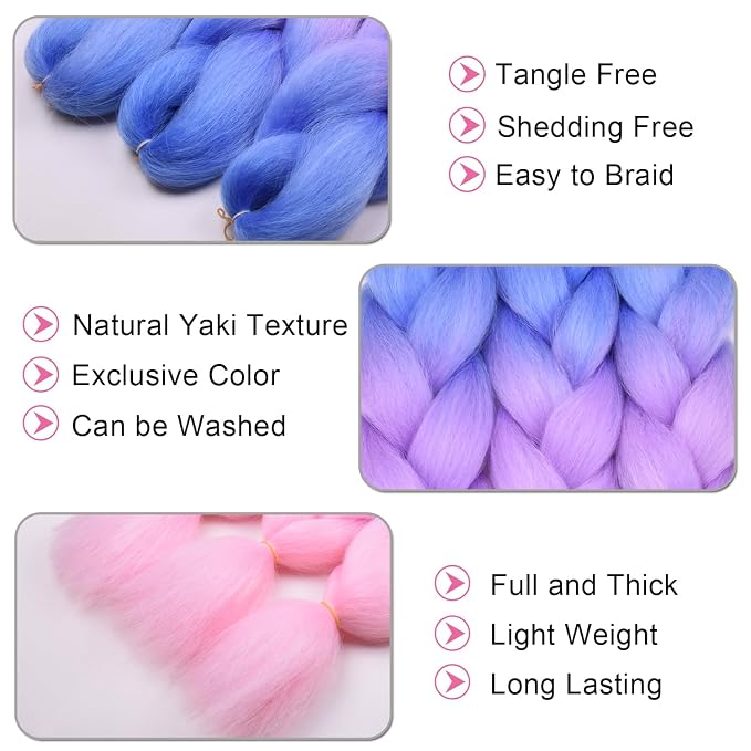 Blue/Purple/Pink