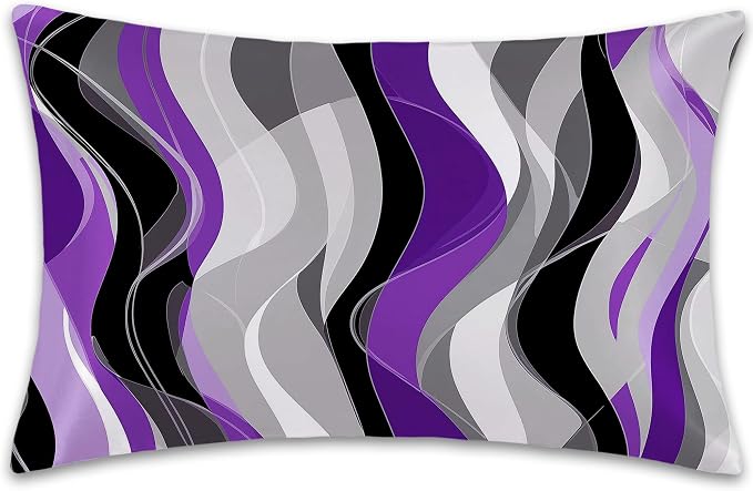 Abstract Wavy Lines in Gray