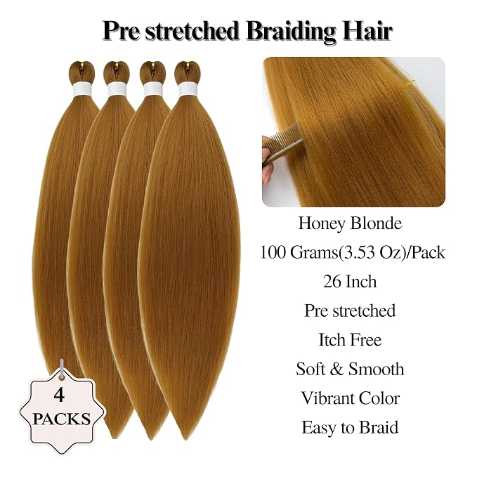 B - Medium - Honey Blonde - 27#