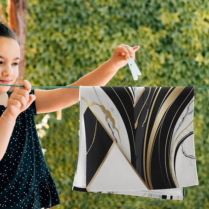 Black White Marble