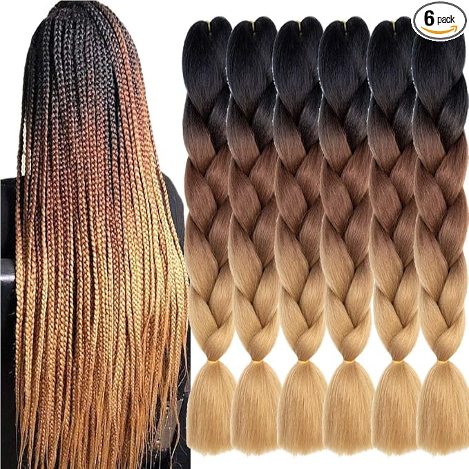 Black to Brown to Light Brown
