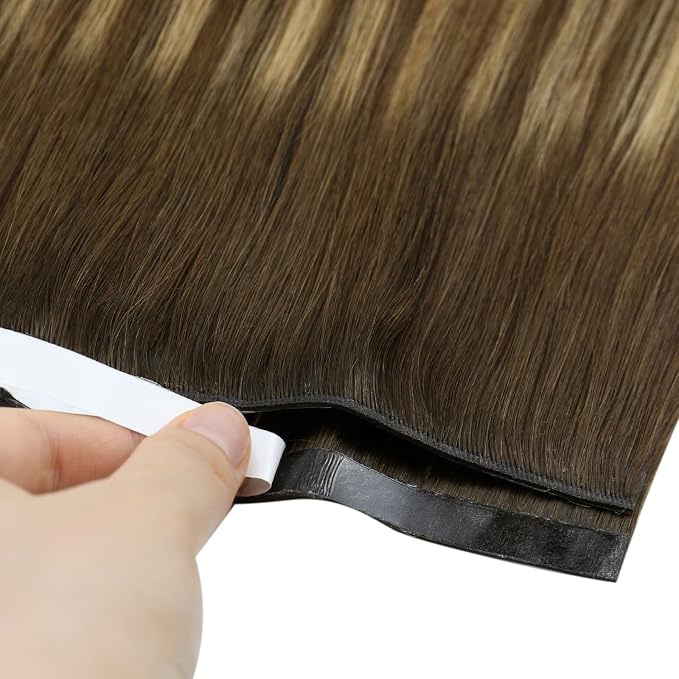 #4/24/4 Brown to Golden Blonde and Brown