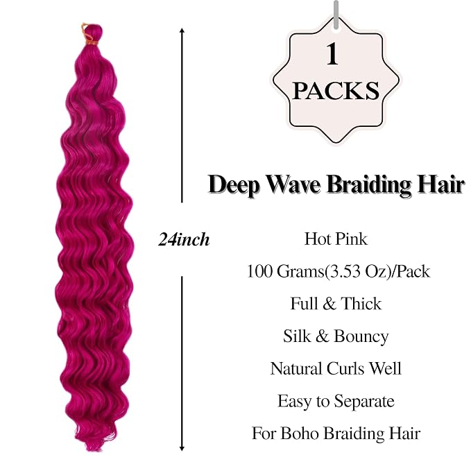 B - Medium - Pink - Hot Pink