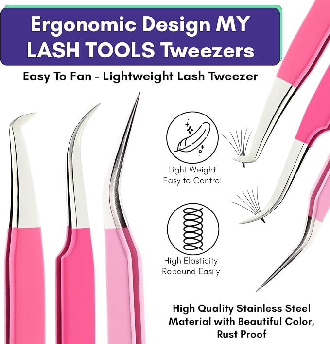 Lash Tweezers Set/Ftlt-61