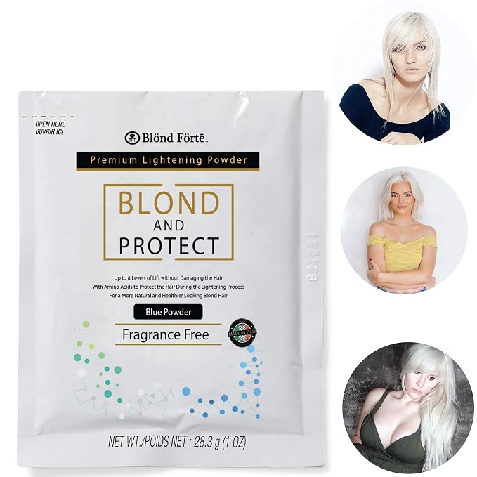 20 Volume Blue Powder