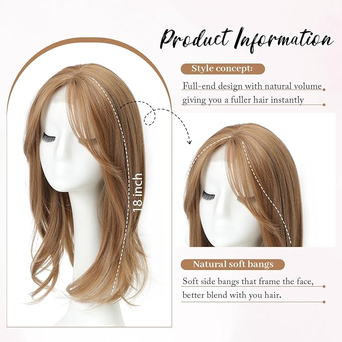 Light Brown with Gloden Blonde Blend