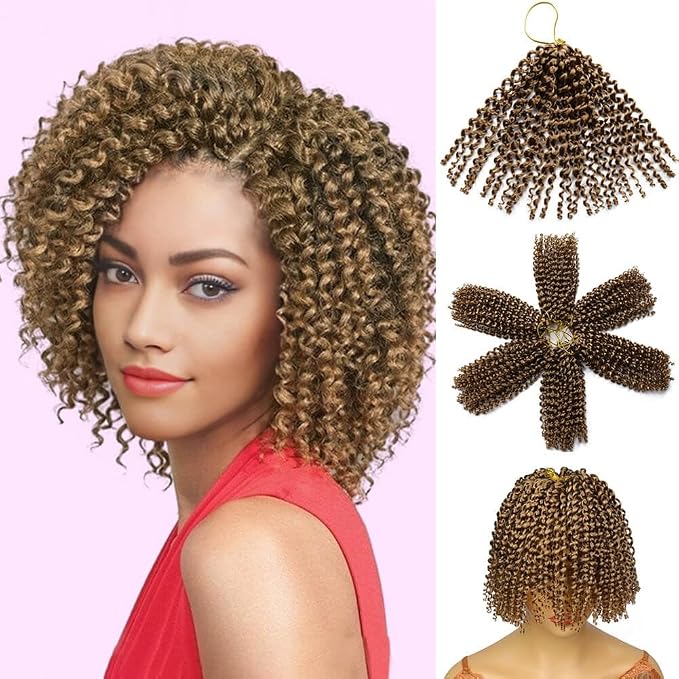 Passion Twist Crochet Hair-Blonde