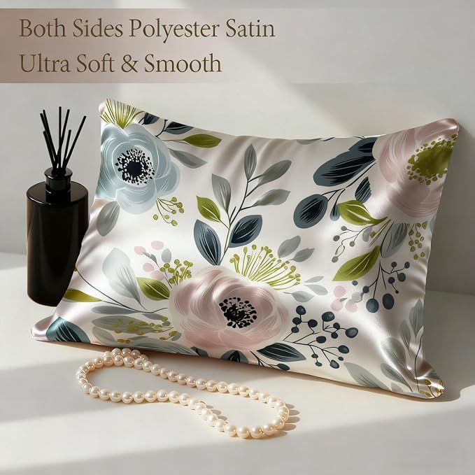 Pink and Blue Floral Flowers