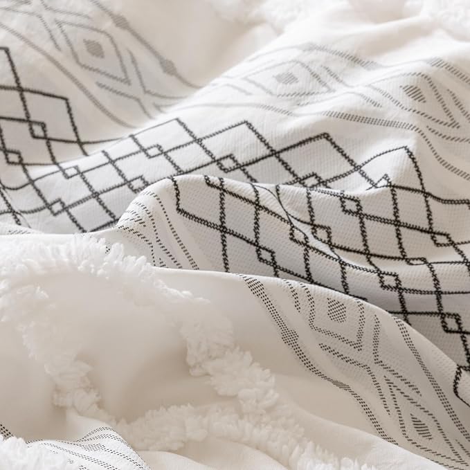 Ivory Black Boho