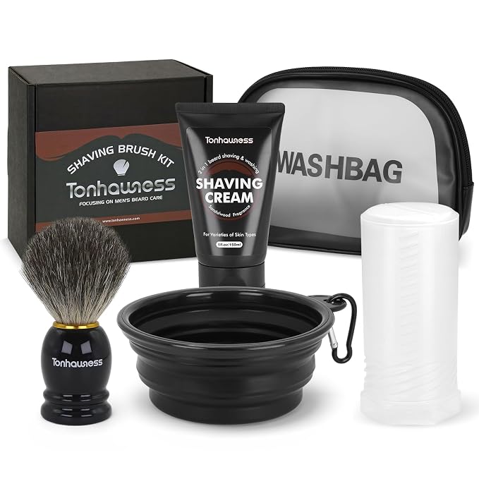 Badger Hair With Washbag