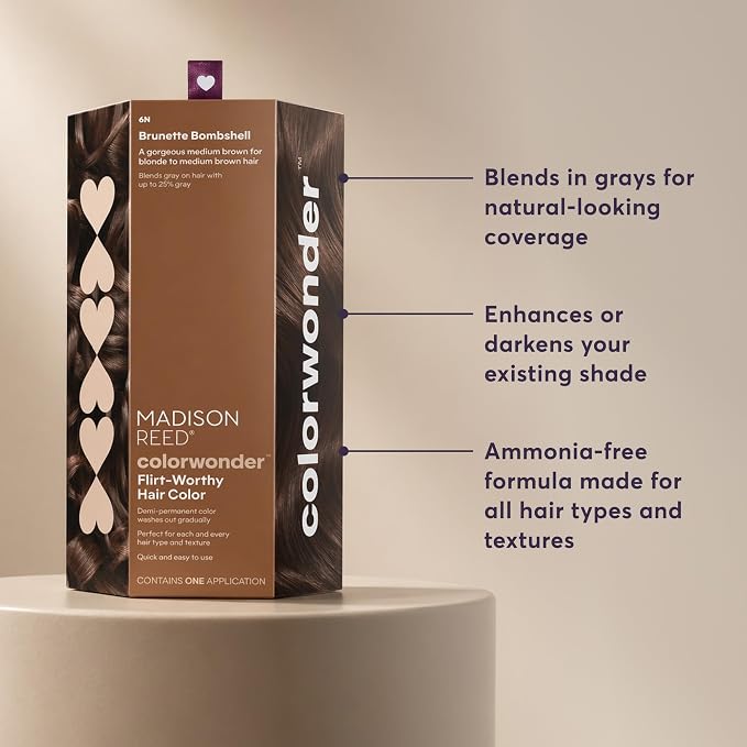 6N - Medium Brown (Brunette Bombshell)