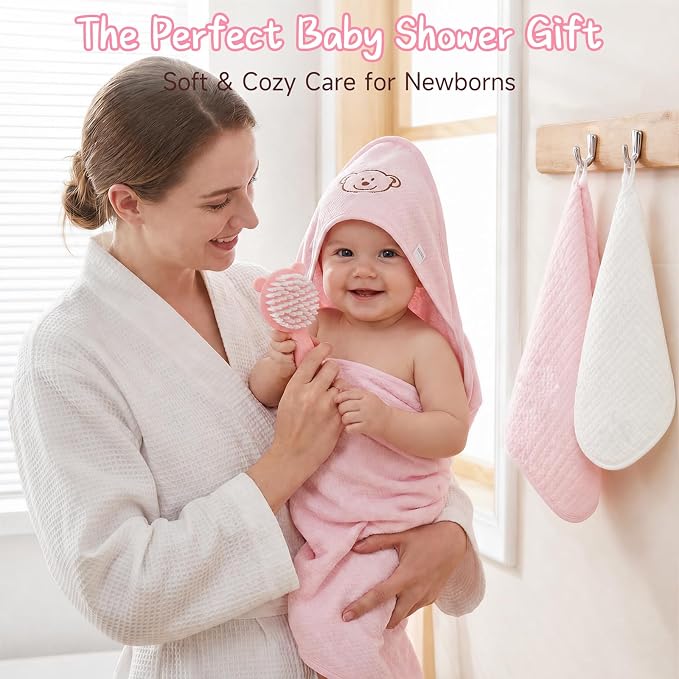 Bear Baby Gift Set Pink