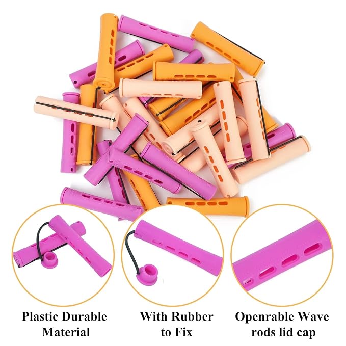 Orange+Yellow+Purple rods 60pcs