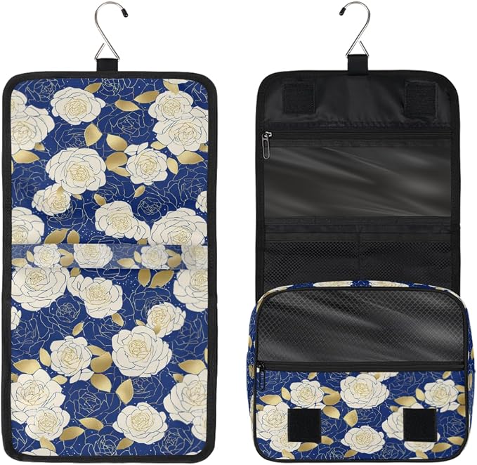 Z Blue White Flowers Floral