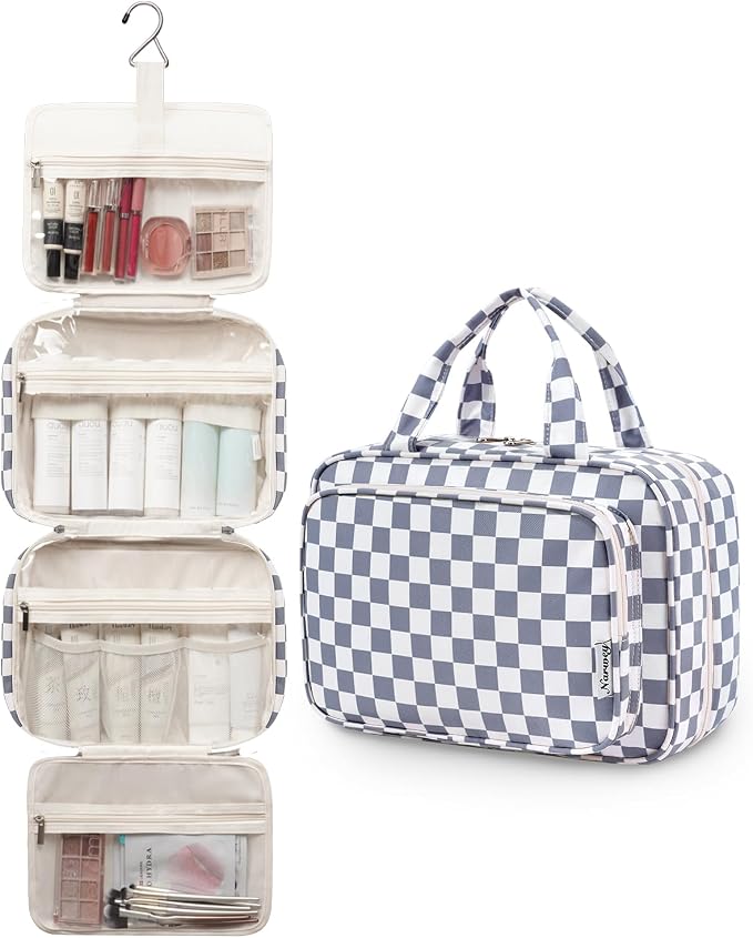 B-Grayish Blue Checkerboard