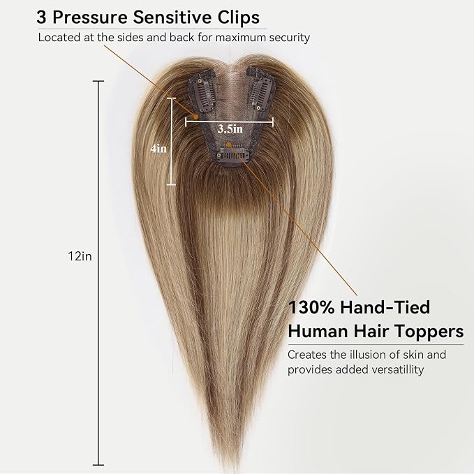 Balayage Gray Brown & Platinum Blonde