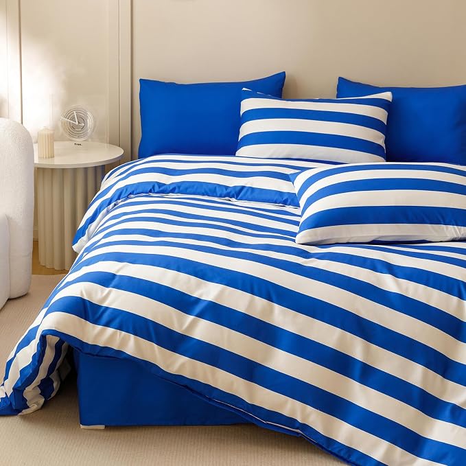 Royal White Stripe